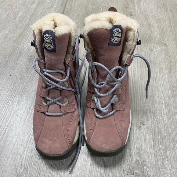 Timberland Sherpa lined Cabin Core Hiking boots size: 6 - Picture 2 of 6